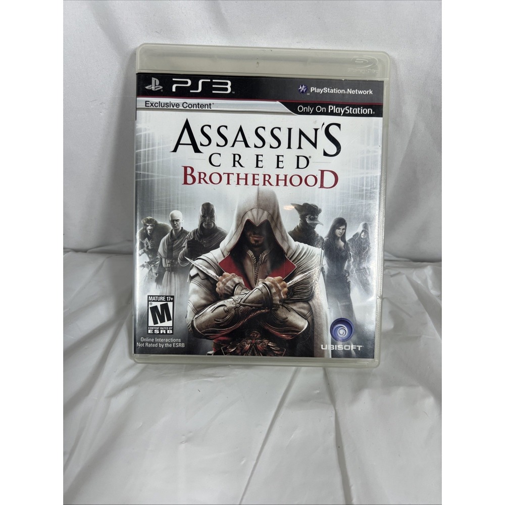 Assassin's Creed: Brotherhood (Sony PlayStation 3) - - Manual Included